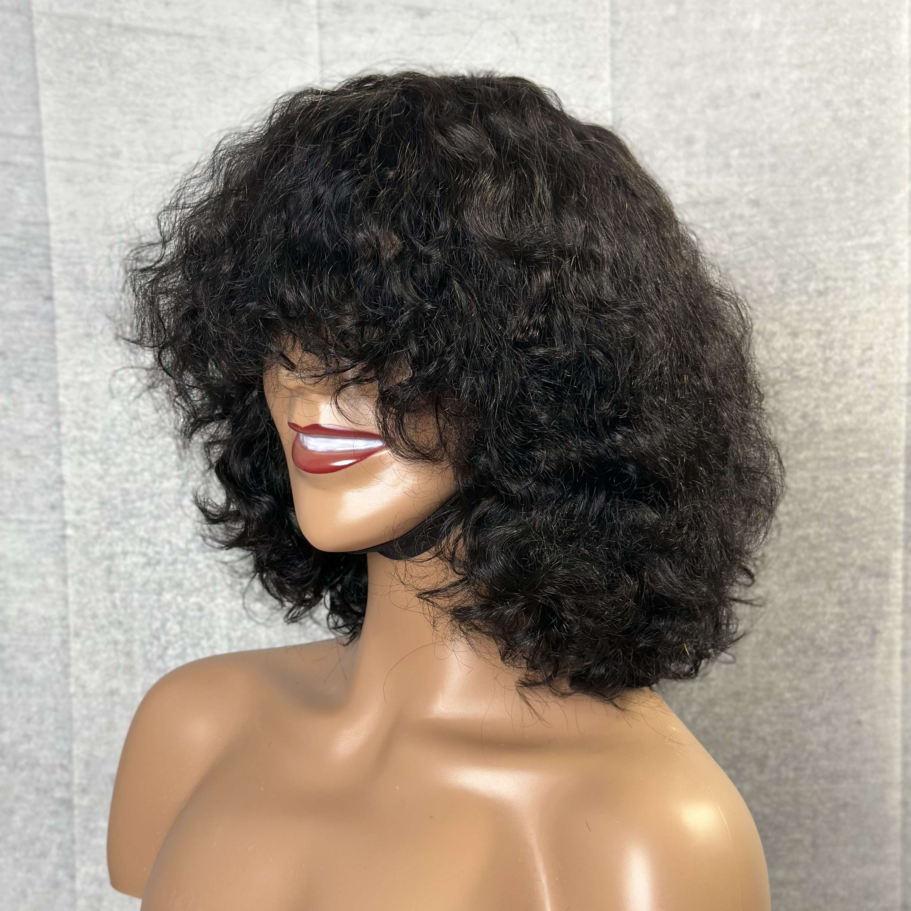 10" curly bob wig2