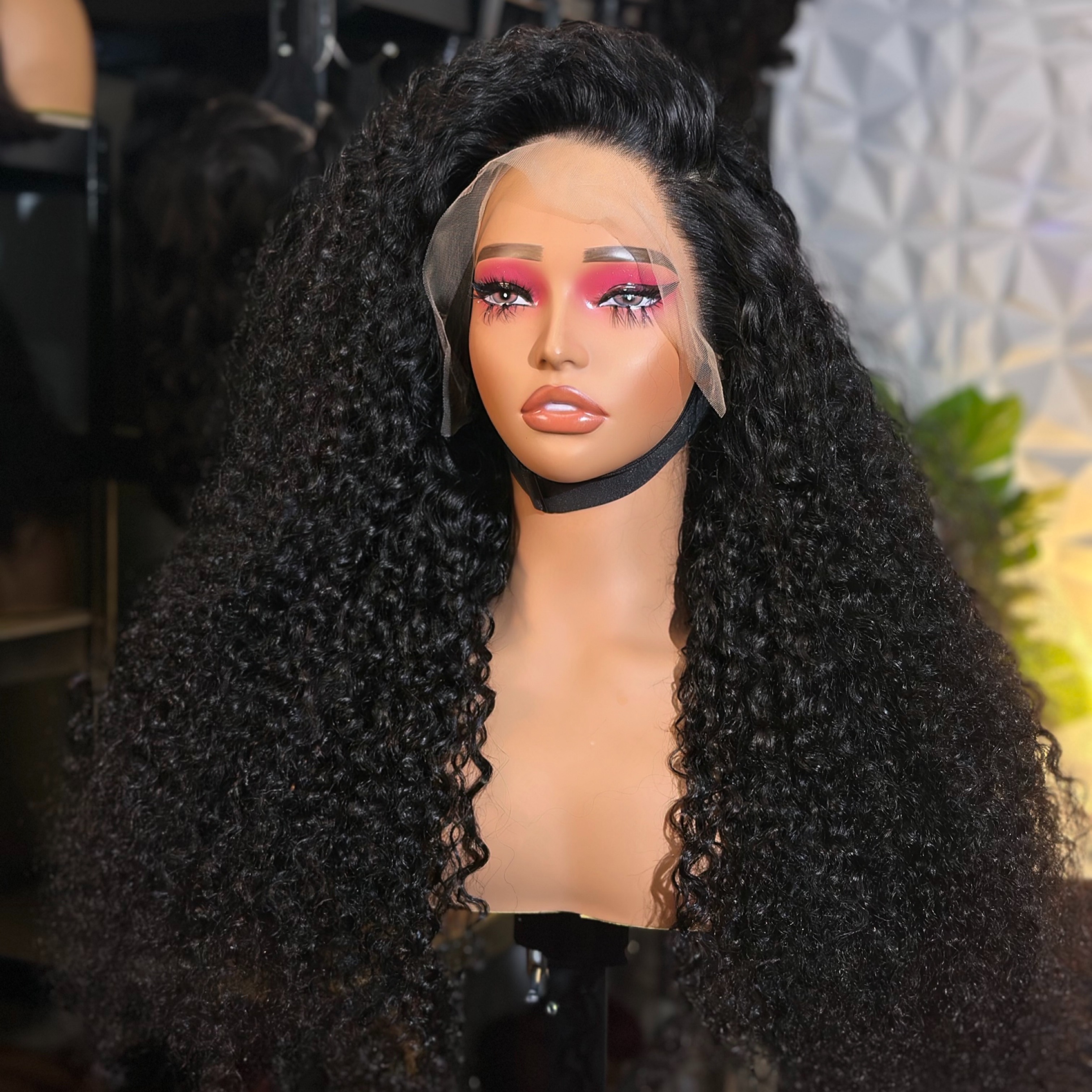 30” burmese curly hair  ( natural color )2