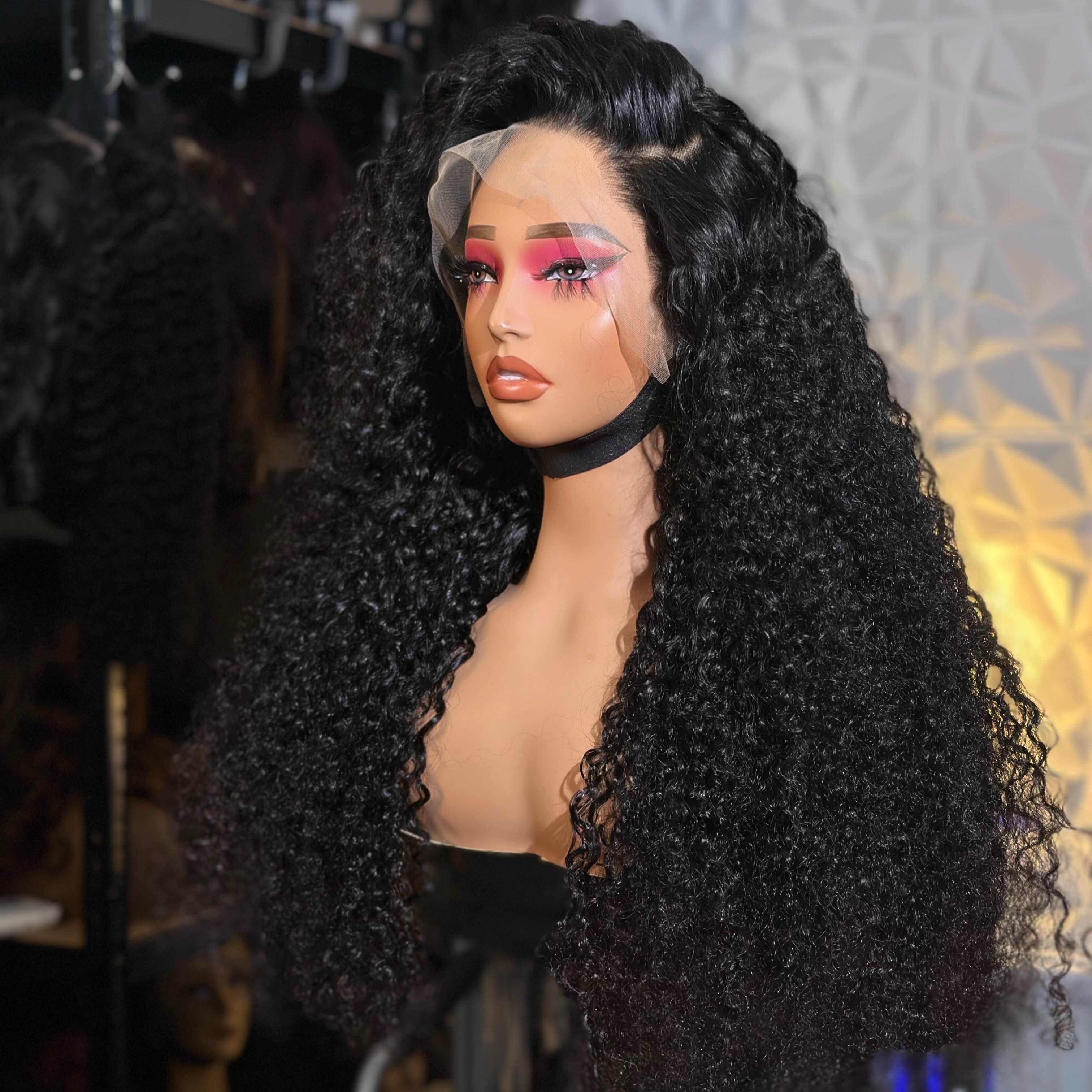 30” burmese curly hair  ( natural color )2
